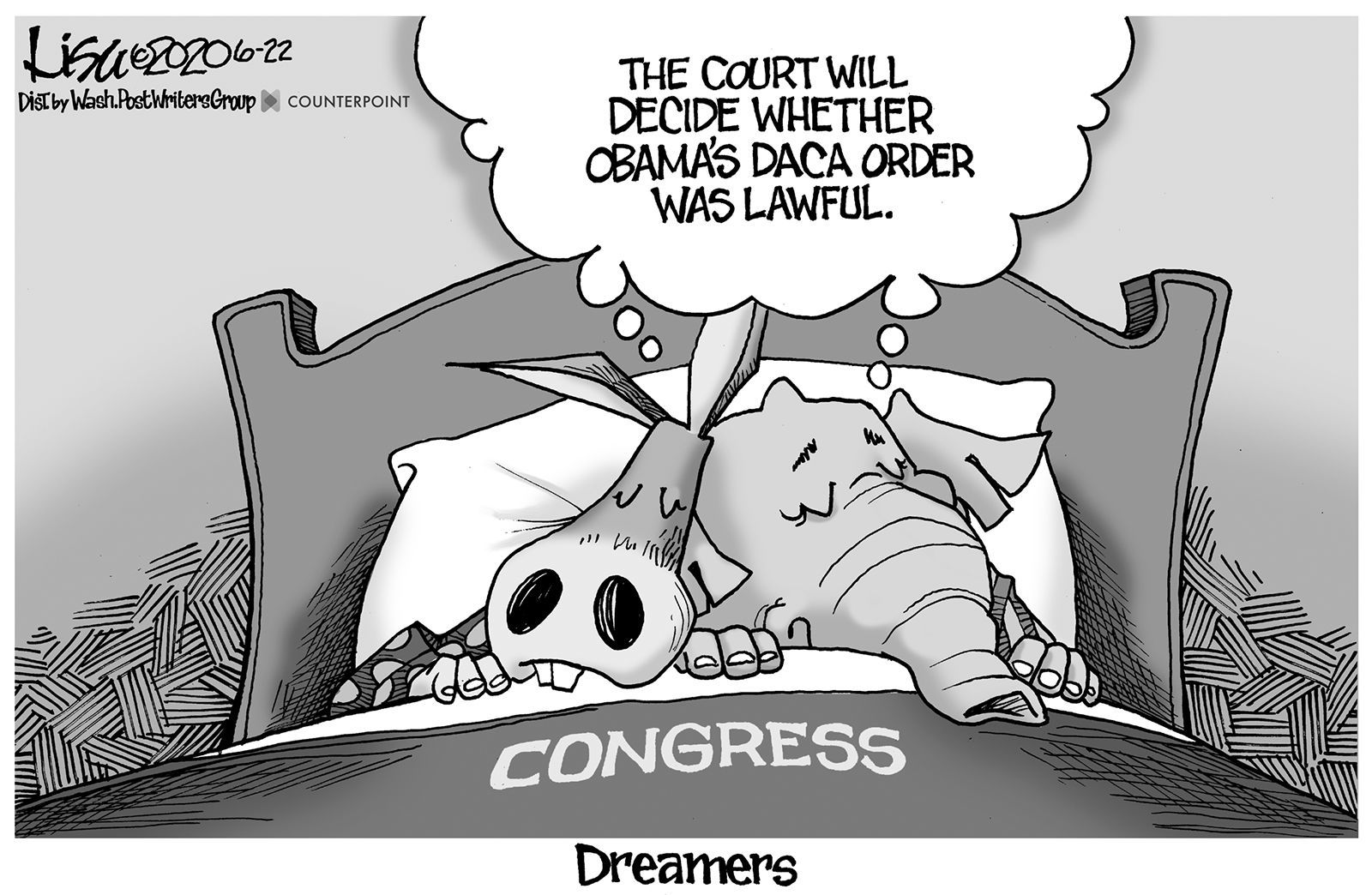 Lisa Benson cartoon for June 24, 2020